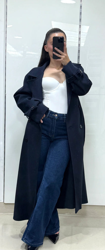 Trench long oversize 415